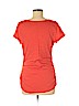 Old Navy - Maternity 100% Cotton Orange Short Sleeve T-Shirt Size L - photo 2