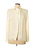 Joan & David 100% Viscose Ivory Long Sleeve Blouse Size EU (IT) 48 / US 12 - photo 1