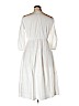 Cuyana Solid White Casual Dress Size L - photo 2