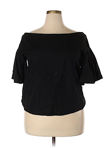 Topshop Short Sleeve Blouse (view 1)