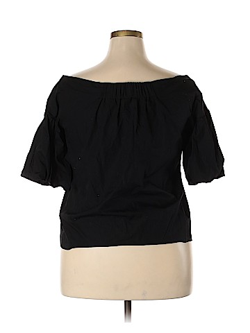 Topshop Short Sleeve Blouse (view 2)
