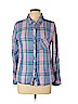 Rails 100% Rayon Pink Long Sleeve Button-Down Shirt Size L - photo 1