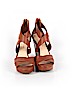 Jessica Simpson Brown Wedges Size 9 1/2 - photo 2