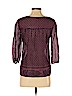 American Eagle Outfitters 100% Cotton Purple 3/4 Sleeve Blouse Size XS - photo 2