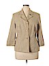 Assorted Brands 100% Polyester Tan Blazer Size 16 - photo 1