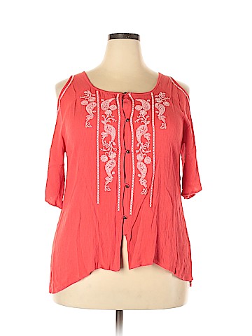 Cato Short Sleeve Blouse (view 1)