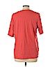 Chico's 100% Cotton Red Short Sleeve T-Shirt Size XL (3) - photo 2