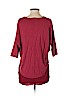 Velvet by Graham & Spencer 100% Rayon Red Short Sleeve Blouse Size P (petite) - photo 2