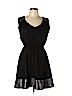Double Zero 100% Rayon Black Cocktail Dress Size M - photo 1