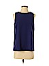 Ann Taylor LOFT 100% Polyester Purple Sleeveless Blouse Size S (petite) - photo 1