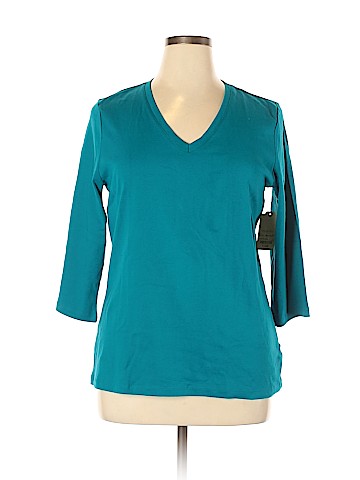 St. John's Bay 3/4 Sleeve T-Shirt (view 1)