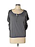 American Eagle Outfitters Gray Short Sleeve Top Size M - photo 1