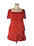 ASOS Red Casual Dress Size 14 - photo 1