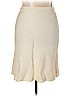 Kate Hill Tan Silk Skirt Size 16 - photo 1