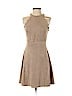 Lily Rain Tan Casual Dress Size XS - photo 1