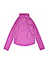 Active by Old Navy Print Purple Track Jacket Size 10 - 12 - photo 2
