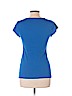 Max Azria 100% Cotton Blue Short Sleeve Top Size XL - photo 2