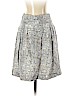 Banana Republic 100% Silk Gray Silk Skirt Size 00 (petite) - photo 1