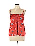 American Eagle Outfitters 100% Polyester Red Sleeveless Blouse Size L - photo 1