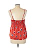American Eagle Outfitters 100% Polyester Red Sleeveless Blouse Size L - photo 2