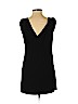 Banana Republic 100% Polyester Black Casual Dress Size 0 (petite) - photo 2