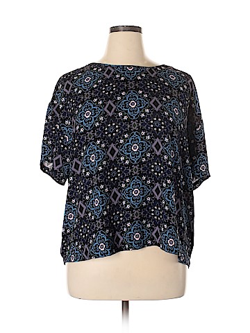 love and legend Short Sleeve Blouse (view 1)