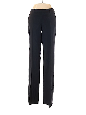 Black Fleece Wool Pants (view 1)