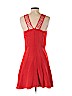 Parker 100% Silk Red Cocktail Dress Size XS - photo 2