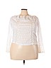 Unbranded White Long Sleeve Blouse Size 3XL - photo 1