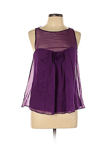 Rebecca Taylor Sleeveless Silk Top (view 1)