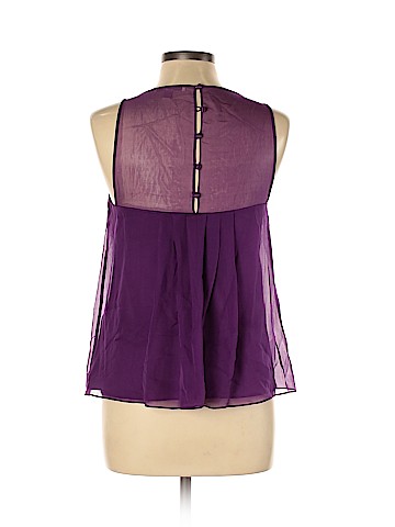 Rebecca Taylor Sleeveless Silk Top (view 2)