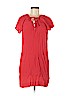 Madewell 100% Viscose Red Casual Dress Size XS - photo 1