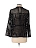 Point Sur Black Long Sleeve Blouse Size 6 - photo 2