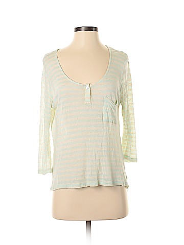 Velvet by Graham & Spencer 3/4 Sleeve Henley (view 1)