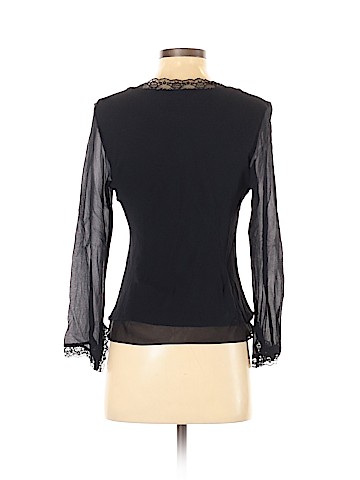 ICE Long Sleeve Silk Top (view 2)