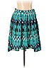 H&M 100% Polyester Blue Casual Skirt Size 10 - photo 1
