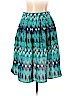 H&M 100% Polyester Blue Casual Skirt Size 10 - photo 2
