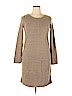 Adrienne Vittadini Brown Casual Dress Size L - photo 1