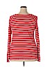 Gap Outlet Red Long Sleeve Top Size XXL - photo 2