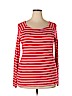 Gap Outlet Red Long Sleeve Top Size XXL - photo 1