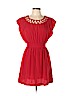Forever 21 100% Polyester Red Casual Dress Size M - photo 1
