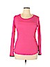 DKNY Pink Long Sleeve T-Shirt Size L - photo 1
