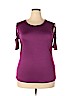 Unbranded Purple Short Sleeve Top Size XXL - photo 1