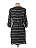 Ann Taylor LOFT 100% Rayon Black Casual Dress Size M (petite) - photo 2