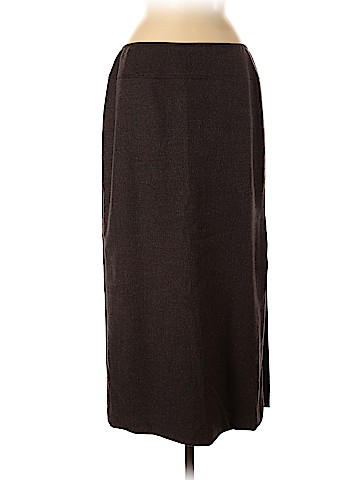 Linda Allard Ellen Tracy Wool Skirt (view 1)