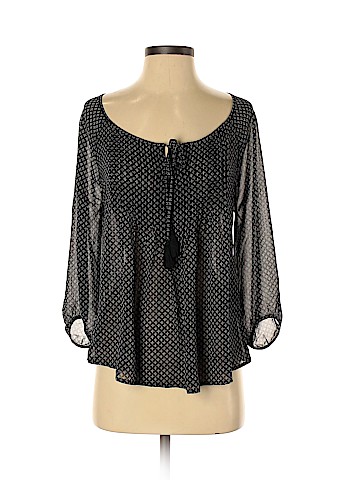American Eagle Outfitters 3/4 Sleeve Blouse (view 1)