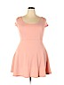 Assorted Brands Pink Casual Dress Size XL - photo 1