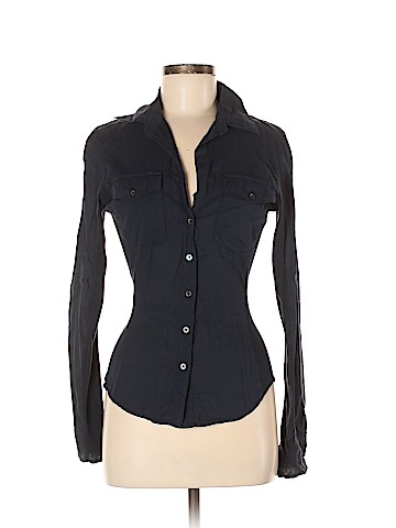 James Perse Long Sleeve Button-Down Shirt (view 1)