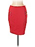 H&M Red Casual Skirt Size 8 - photo 1