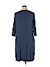 L.L.Bean Blue Casual Dress Size XL - photo 2